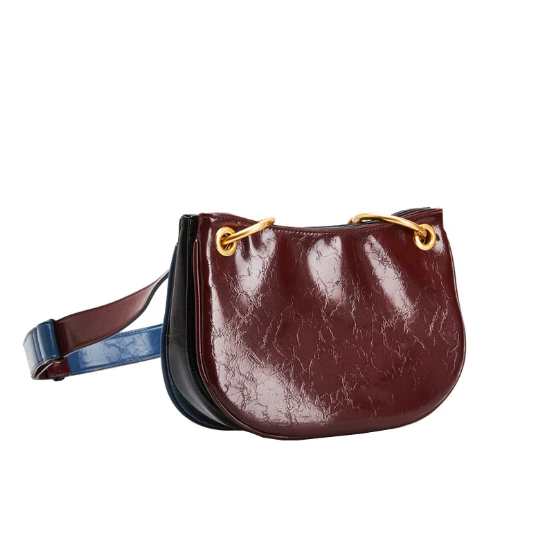 

Quality Texture Leather Crossbody Bag for Women 2020 Fashion One Shoulder Messenger Chain Bag Carteras Mujer De Hombro Y Bolsos