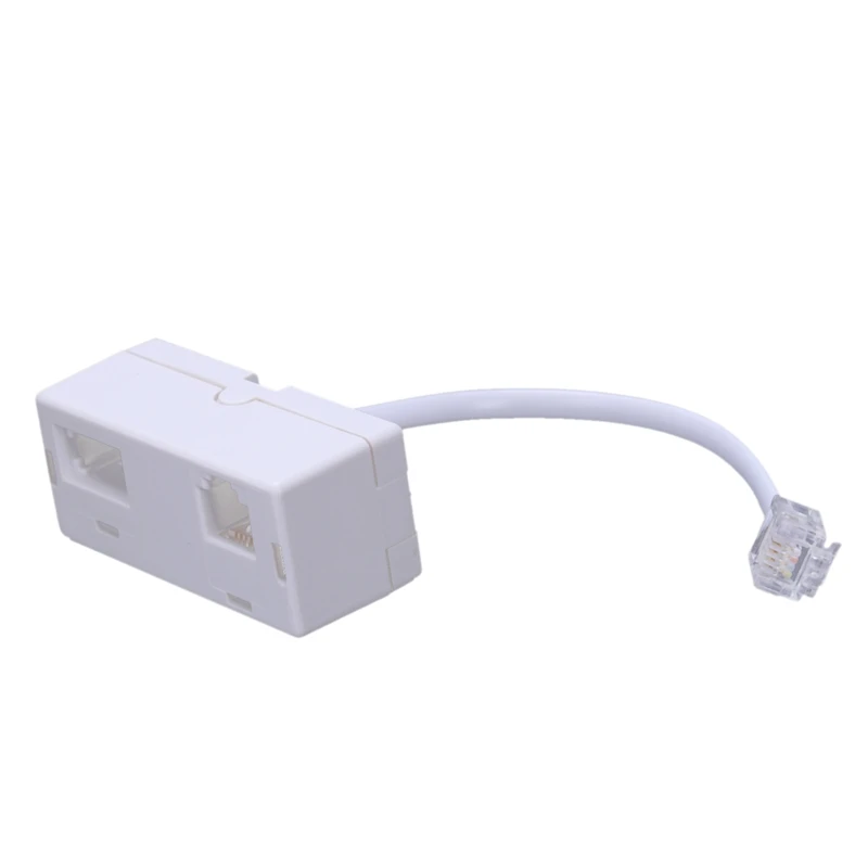RJ11 Male Plug to UK BT Telephone Socket Adapter Splitter | Электроника