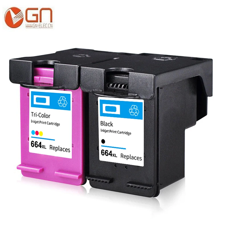 Сменный картридж GN 664XL для принтера HP 664 DeskJet 1115 2135 3635 1118 2138 3636 3638 4536 4676 | Компьютеры
