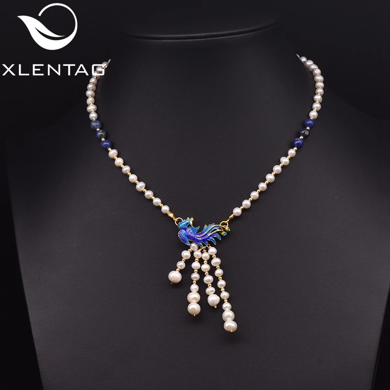 Натуральное пресноводное жемчужное кольцо XlenAg роскошные изысканные ювелирные