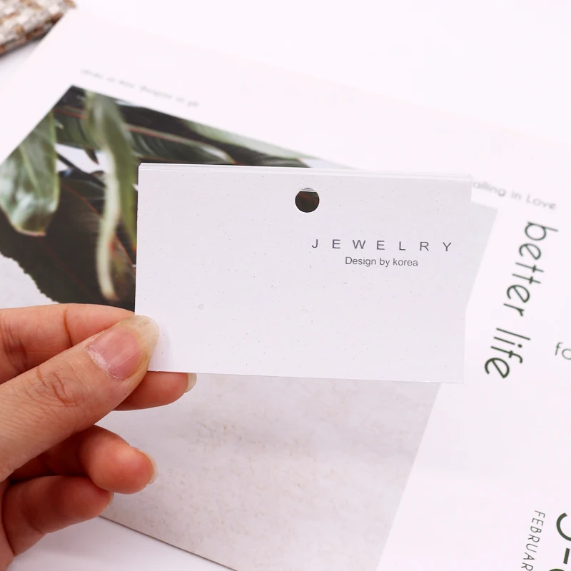 

Пластиковая вешалка для сережек-гвоздиков, 4,8 шт./лот, 8 х 100 см