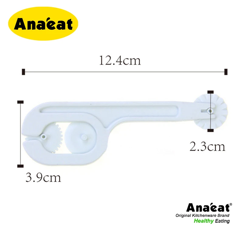 1 шт. 3-колесный пластиковый резак для украшения торта