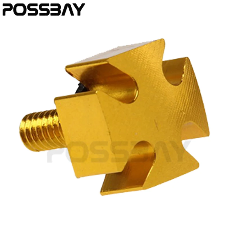 Задняя крышка POSSBAY для мотоцикла Cafe Racer под заказ Золотая задняя планшета Harley