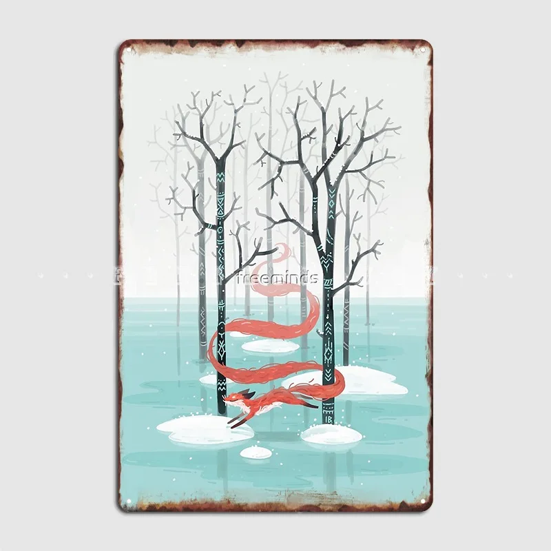 

Forest Spirit Metal Sign Cinema Kitchen Kitchen Plates Customize Tin Sign Poster