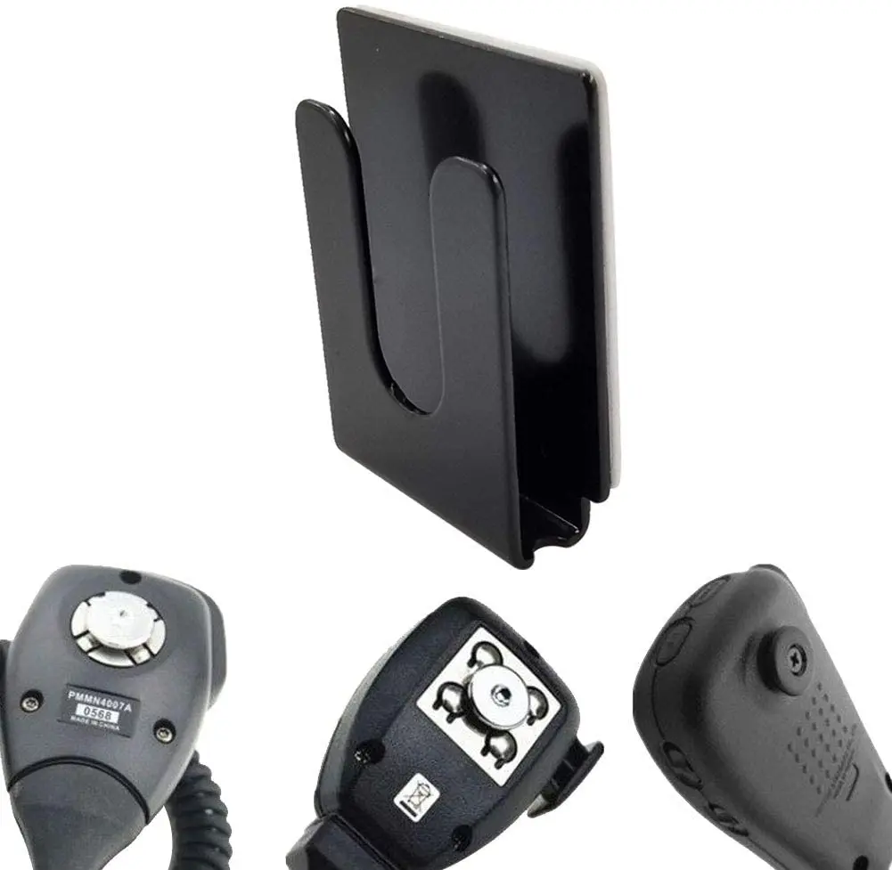 Универсальный держатель микрофона с ручным крючком для Motorola Kenwood YEASU TYT Hytera BAOFENG