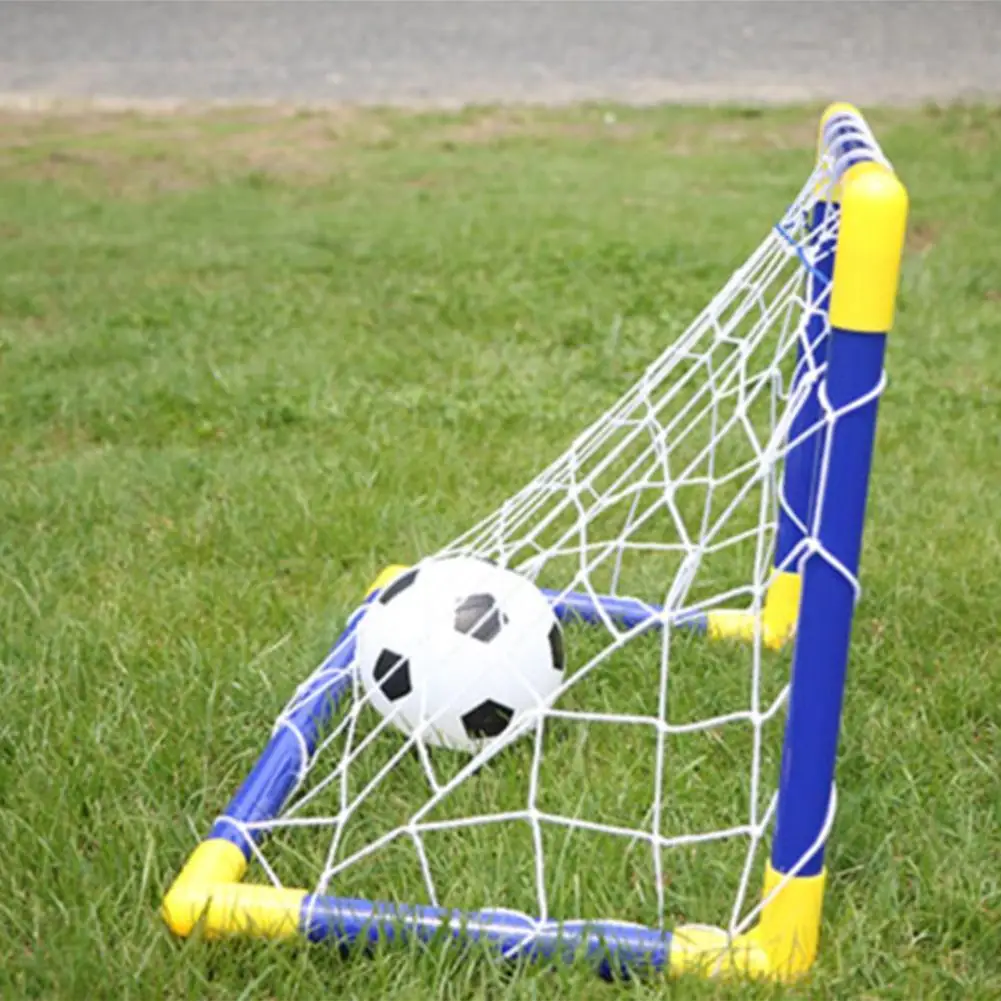 Спортивная футбольная игрушка, 45 см, маленькая спортивная игрушка для игры в футбол в помещении и на улице с насосом, игрушечный мяч, детская...