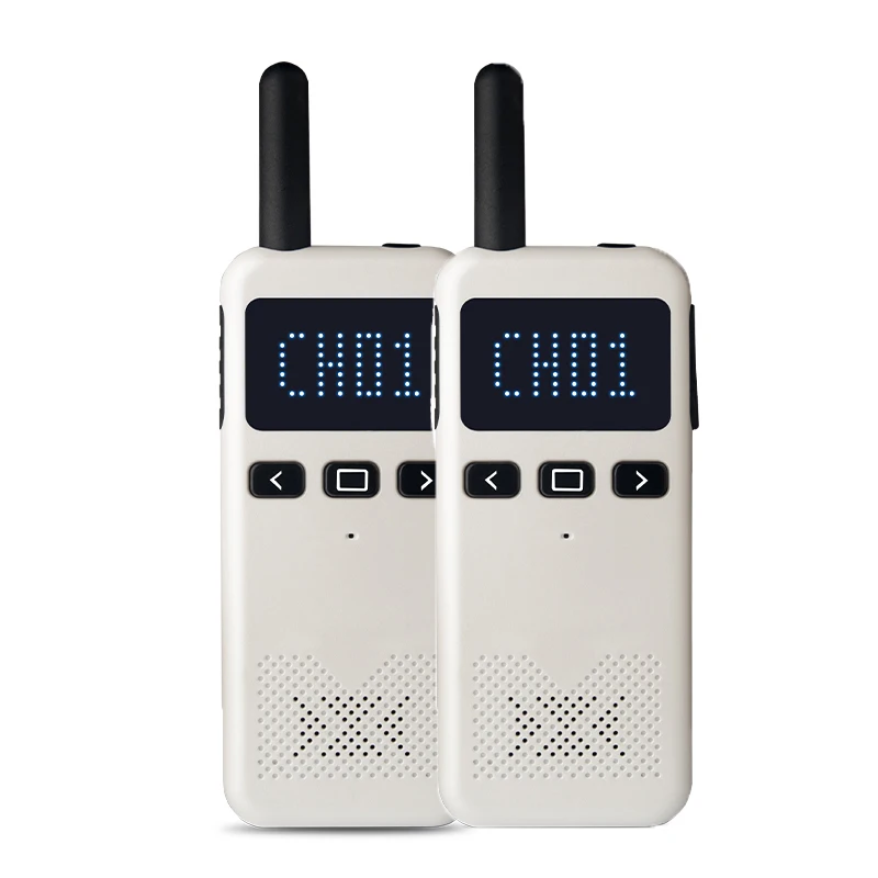 fast shipping walkie talkie 2pcs ruyage q3 two way radio mini talkie walkie intercom radio station free global shipping