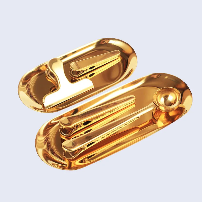 Бесплатная настройки Нержавеющая сталь лоток для хранения розового цвета: