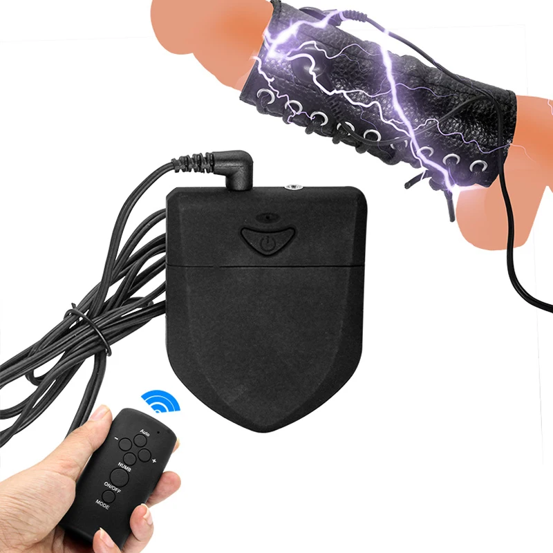 Кольца для пениса с электрошоком секс-игрушки мужчин удлинитель мастурбации