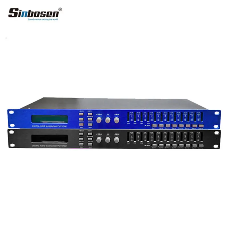 Цифровой аудио процессор 4 в 8 out системный DP480 сигнальная сценическая