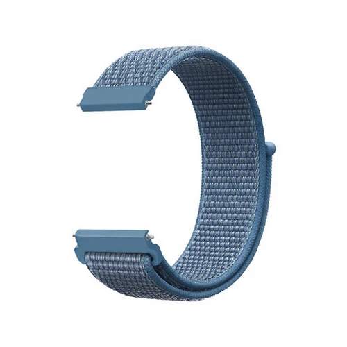 Sea Blue Спортивный нейлоновый ремешок для Xiaomi Amazfit Bip ремешок браслет для huawei Watch GT Honor Magic Huami Amazfit Pace Stratos 2 часы ремешок - Цвет ремешка: Sea Blue