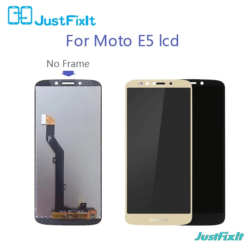Оригинальный ЖК дисплей для moto rola E5 + кодирующий преобразователь сенсорного