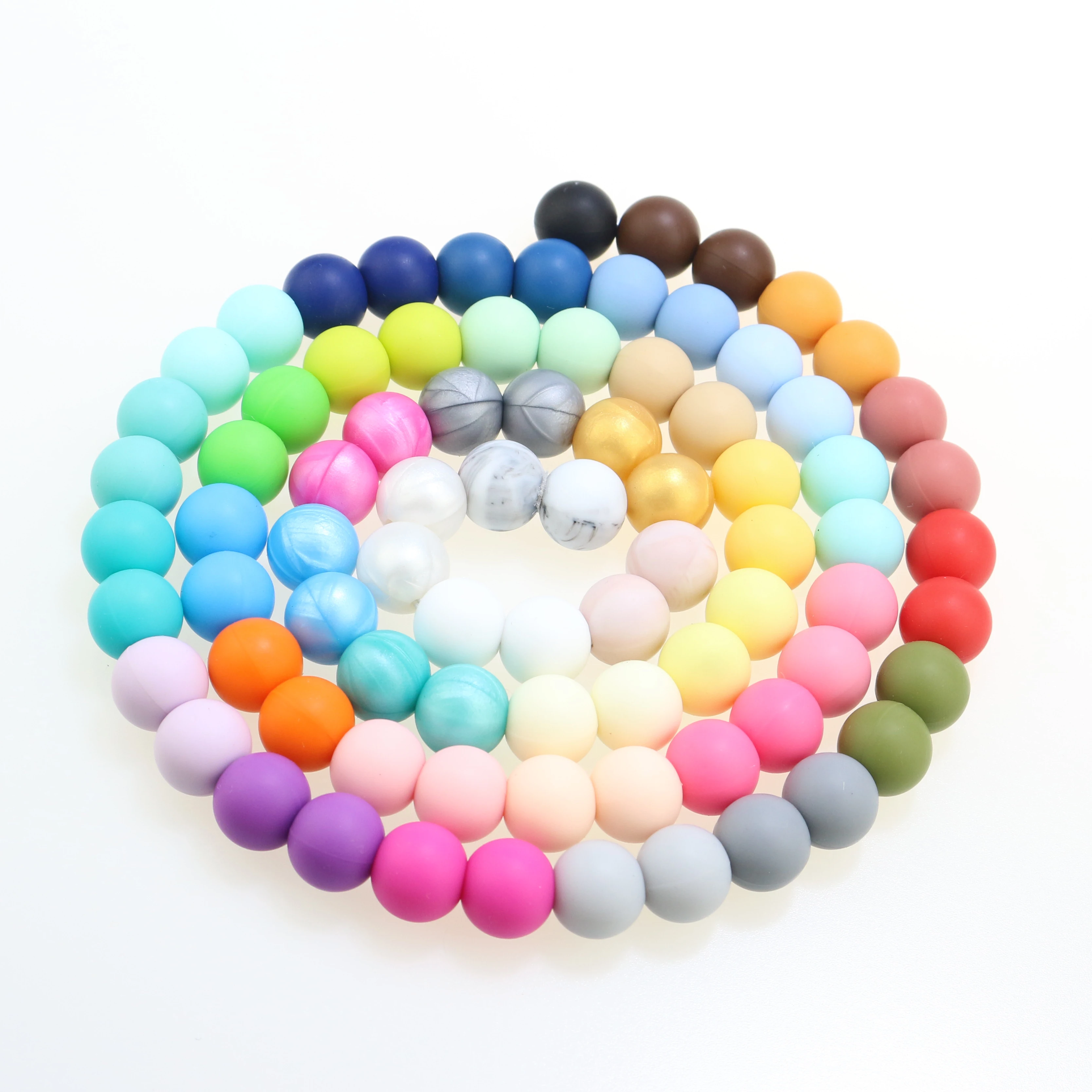 Mrs.ChewedBeads. 100 шт. детский силиконовый Прорезыватель для зубов|Детские