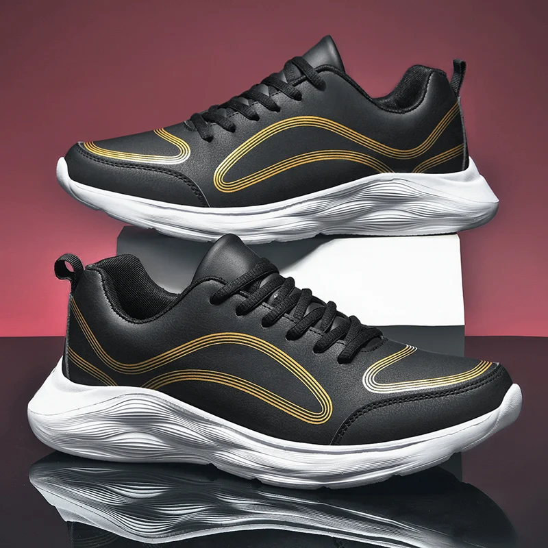 

XIZOU Hot Fashion Men Casual Shoes New High Outdoor Lace-up Shoes Men Fashion Sneakers Classic Hot-Sale Shoes Men Casual Shoes