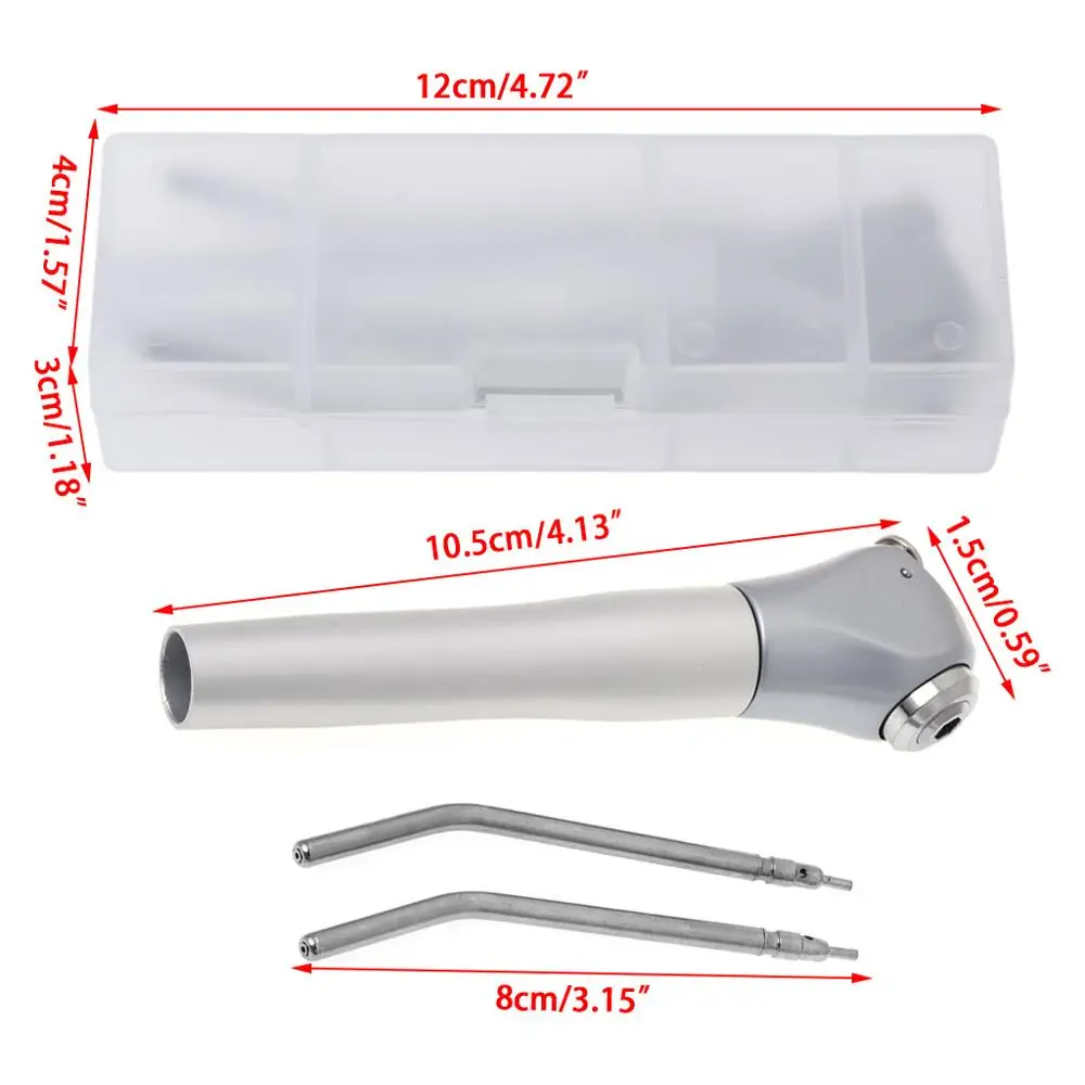 Стоматологическая 3 Way воздушный распылитель с тройным наконечником w/ 2 насадки