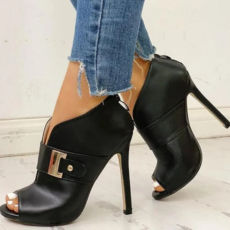 

Women Gladiator Sexy Sandals Thin High Heels Pumps Party Shoes Woman Sandalias Mujer Sapato Feminino