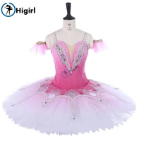 custom made esmeralda ballet costume dark pink professional ballet tutus adult pancake tutu bt9250