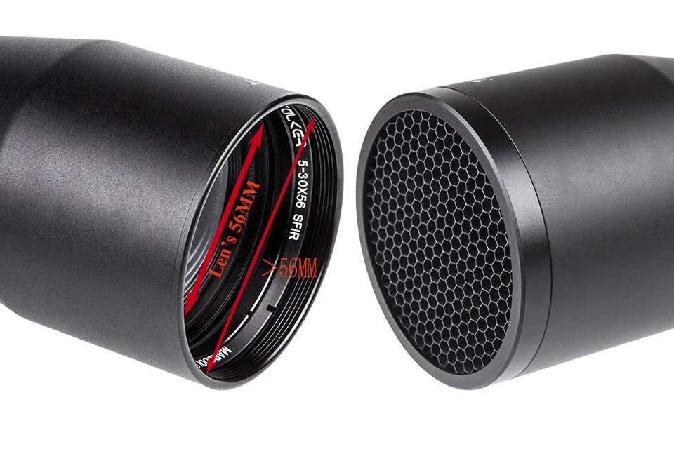 

Scope Accessories Mesh 44MM/50MM/56MM Hunting Equipment Optical Aim Sight Rifle Scope Sunshade Caps Killflash Honeycomb