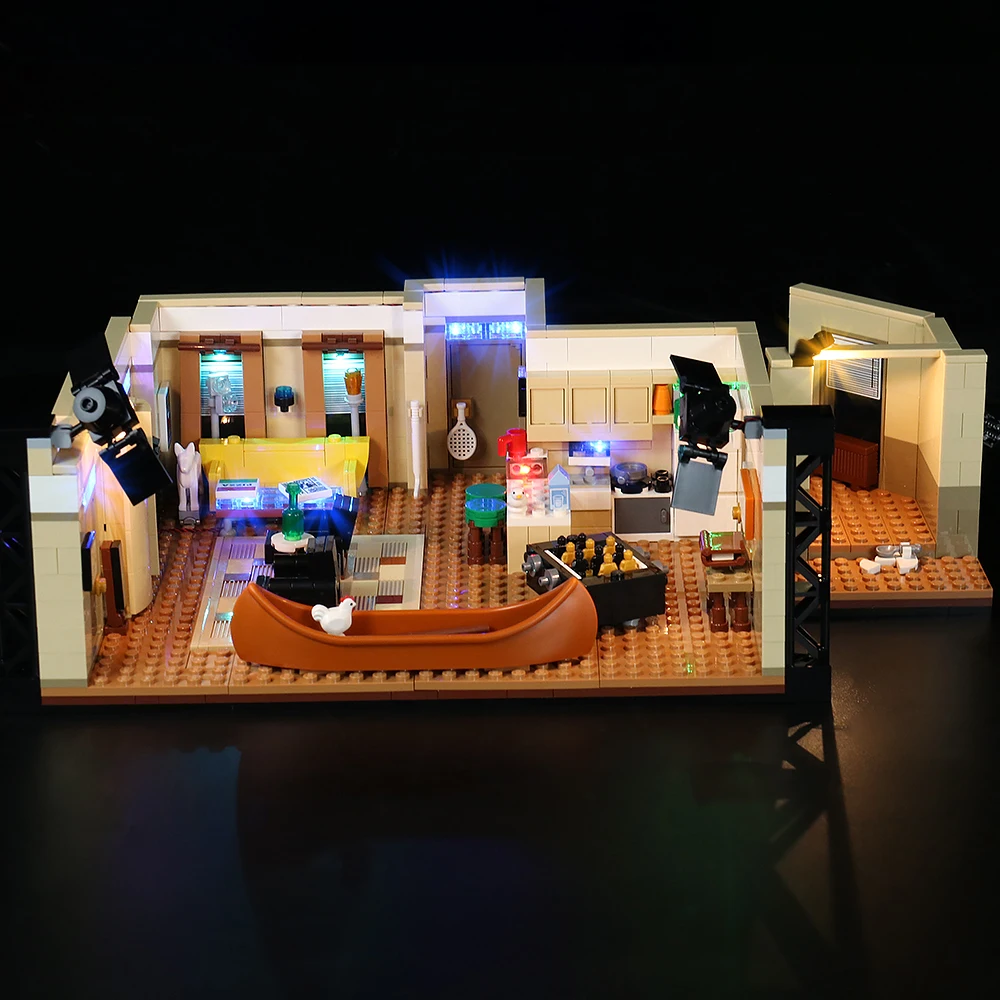 

LED Lighting Kit for 10292 Light Set For The Friends Monica Apartments Building Blocks Model(NOT include the Lego Set)
