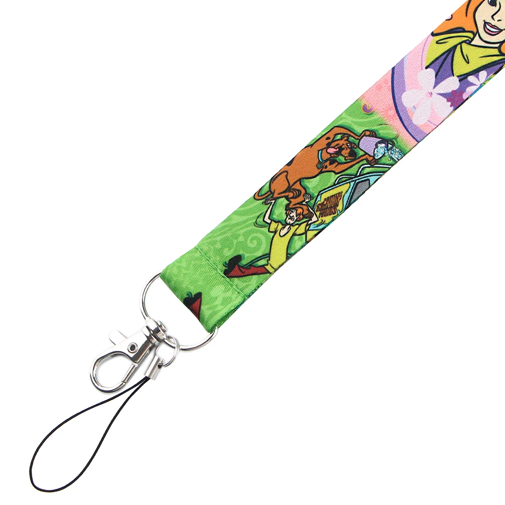 

HJ56 Anime Lanyard For Keys Mobile Phone Hang Rope Keycord USB ID Card Badge Holder Keychain DIY Lanyards