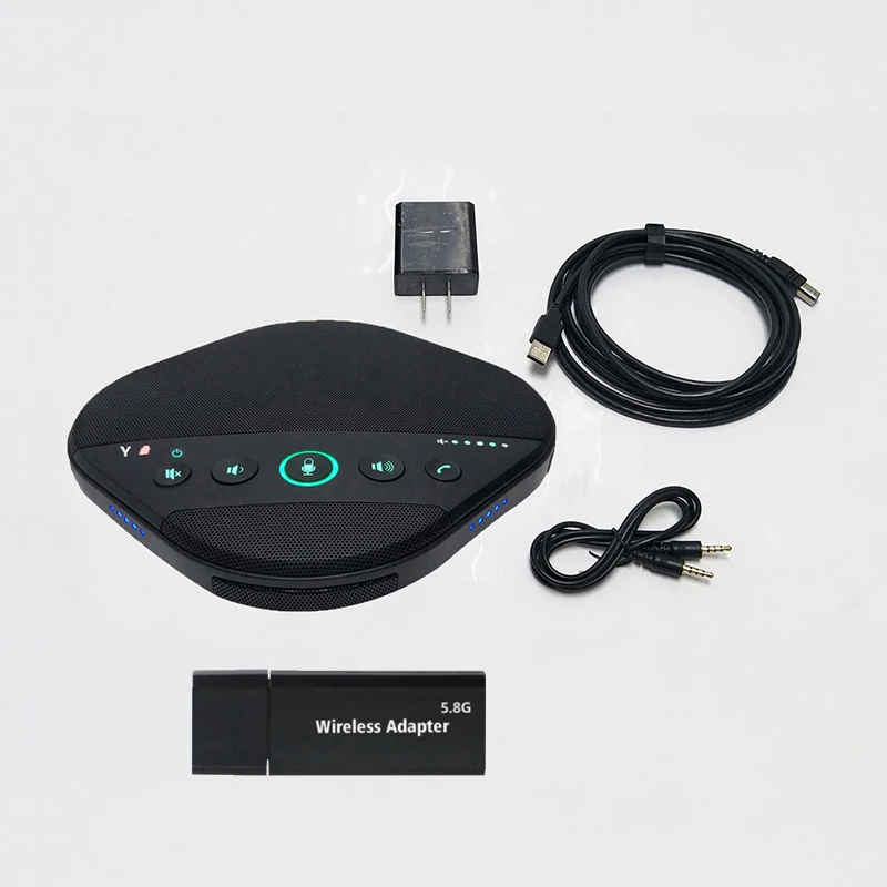 USB 5.8G WIFI Microphone Speaker Wireless Speakerphone with Powerful Loud Sound | Безопасность и защита