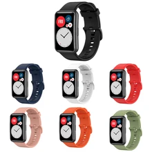 Smart Watch Bracelet Strap Replacement Solid Wrist Band for Huawei Watch Fit 22mm Wearable Devices Accessories