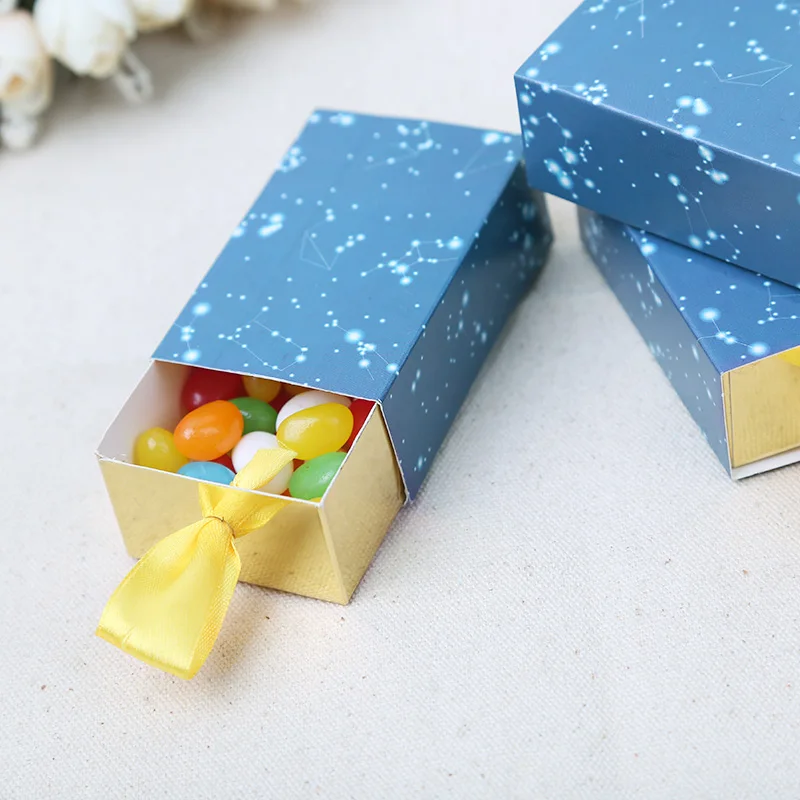 Бумажный материал темно синий цвет мечта Стиль Свадьба детский день