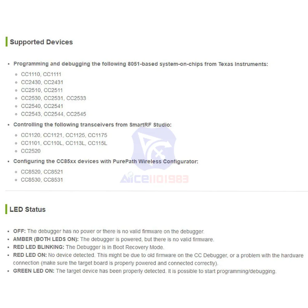 Diymore Bluetooth, ZigBee эмулятор CC-Debugger программист анализ Протокола отладчик CC2540 CC2531 модуль разъема для программирования