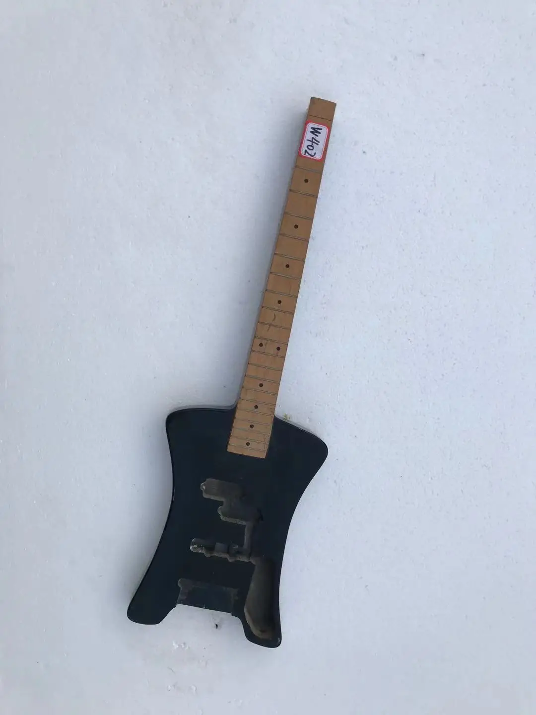 Профессиональная сделай сам (не новая) безголовая электрическая гитара без