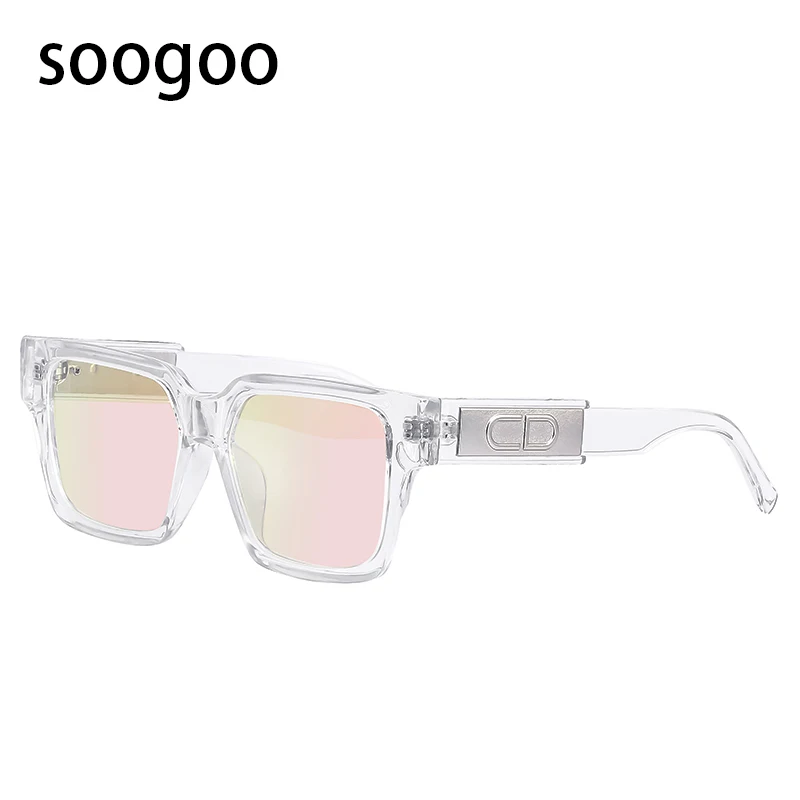 

2021 Fashion Vintage Square Luxury Brand Sunglasses Women Designer Sun Glasses For Men Black Retro Trend Eyeglasses UV400