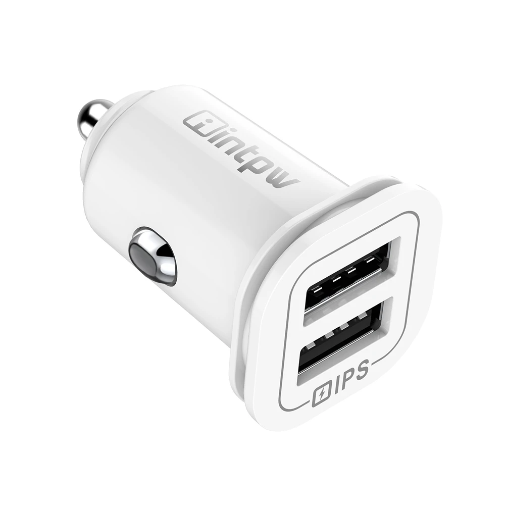 

Car Quick Charger 5V 2A 20W Dual USB Fast Car Charger Universal Mobile Phone Adapter Smartphone Tablet Fast Charging 3.0 In Car