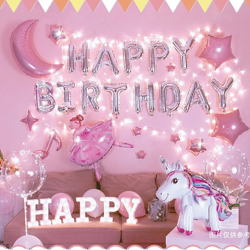 

Surprise Party Happy Birthday Activity Background Decoration Boys Girls Children's First Year Scene Layout 087