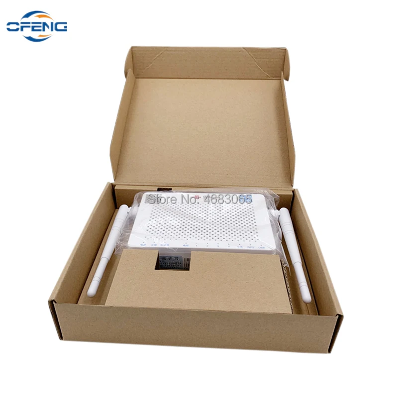 Оптоволоконный модем ZTE GPON ONU ONT F663NV3A 1GE + 3FE 1Voice 1USB WIFI 2 4G FTTH оптический сетевой