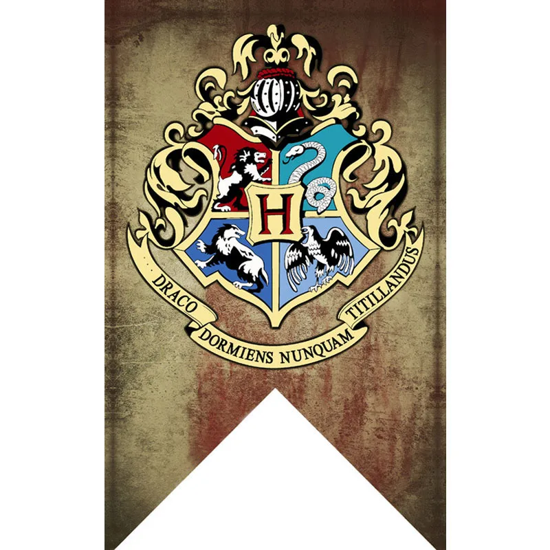 

30x50cm Magic School College Flag Witchcraft and Wizardry Decorative Banner