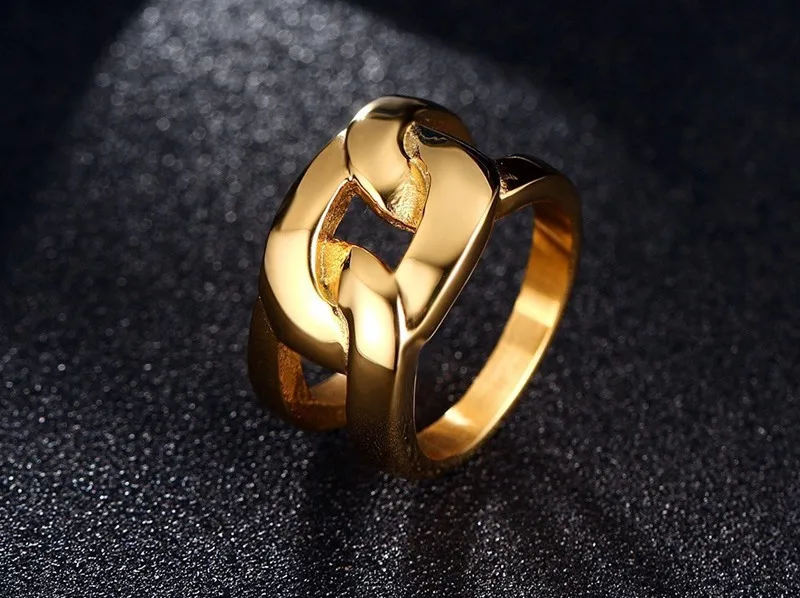 

QWC CR18 most popular new arrival fashion single double ring have silver European and American fashion jewelry free shipping