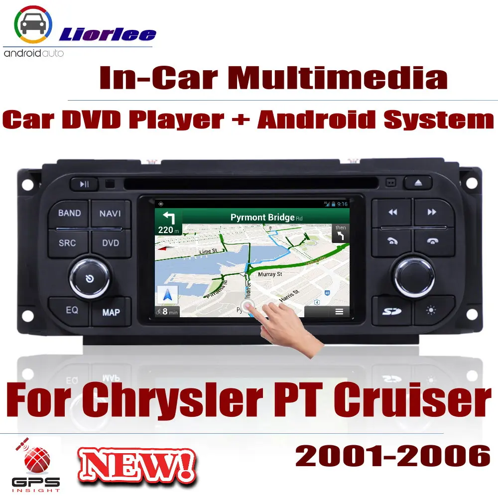 Для Chrysler PT Cruiser 2001 2006 Автомобильная Мультимедийная система Android HD экран Радио
