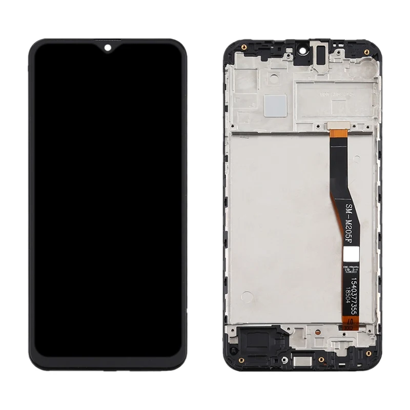 Pantalla t&aacute;ctil Original para Samsung Galaxy, montaje de digitalizador con Marco, M20 2019, SM, M205F, M205FN, M205G, M205M-2