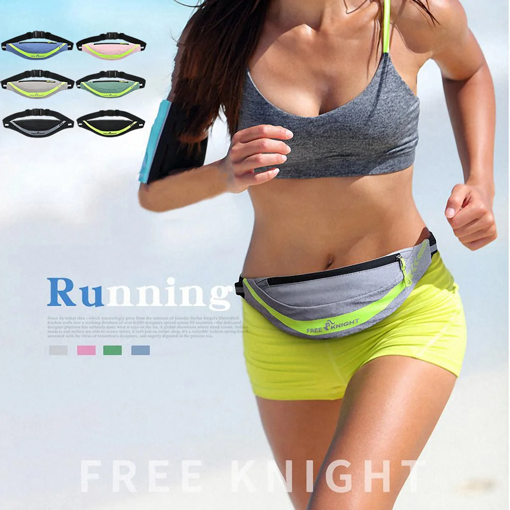 Водонепроницаемая поясная сумка для бега и женская спортивная с держателем