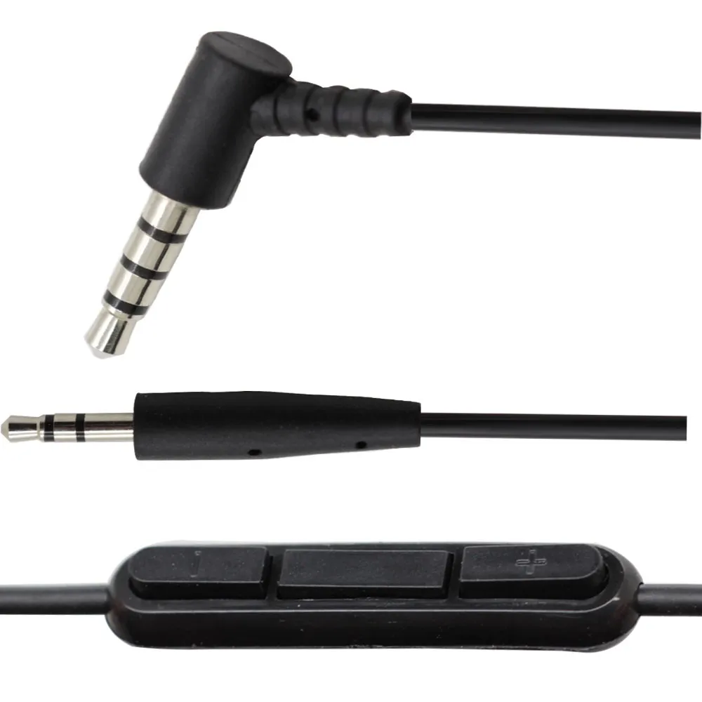 Замена аудиокабеля Khopesh для Bose QC3 QC 3 QC15 QC25 OE2 OE2i AE2 AE2i AE2w кабель для наушников Bose шнур iOS Android Mic