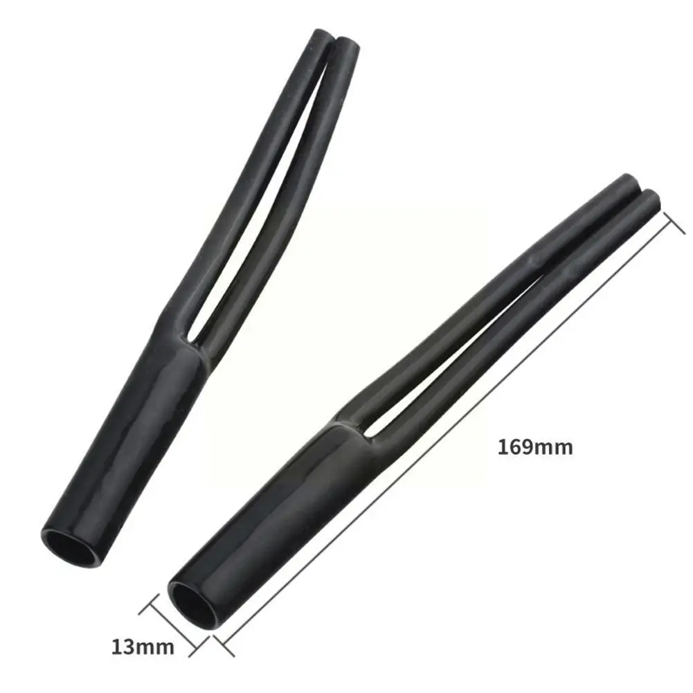 4 шт. мягкий резиновый разделитель Y-Образная Трубка одна точка два разделения 3 5