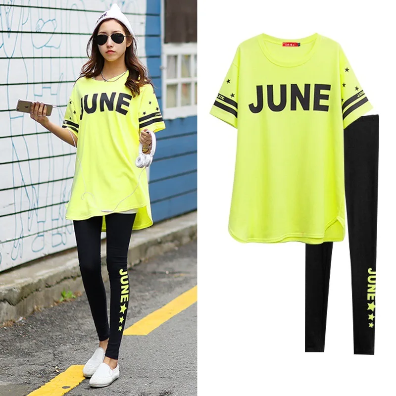 Взлетно посадочной полосы из 2 предметов спортивные костюмы для женщин 2021 Лето в