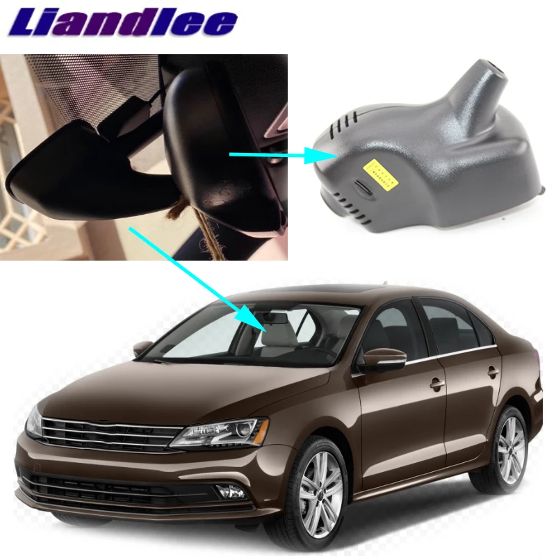 Видеорегистратор Liandlee для Volkswagen VW 2011 ~ 2018 дюйма Wi Fi|Видеорегистраторы| |