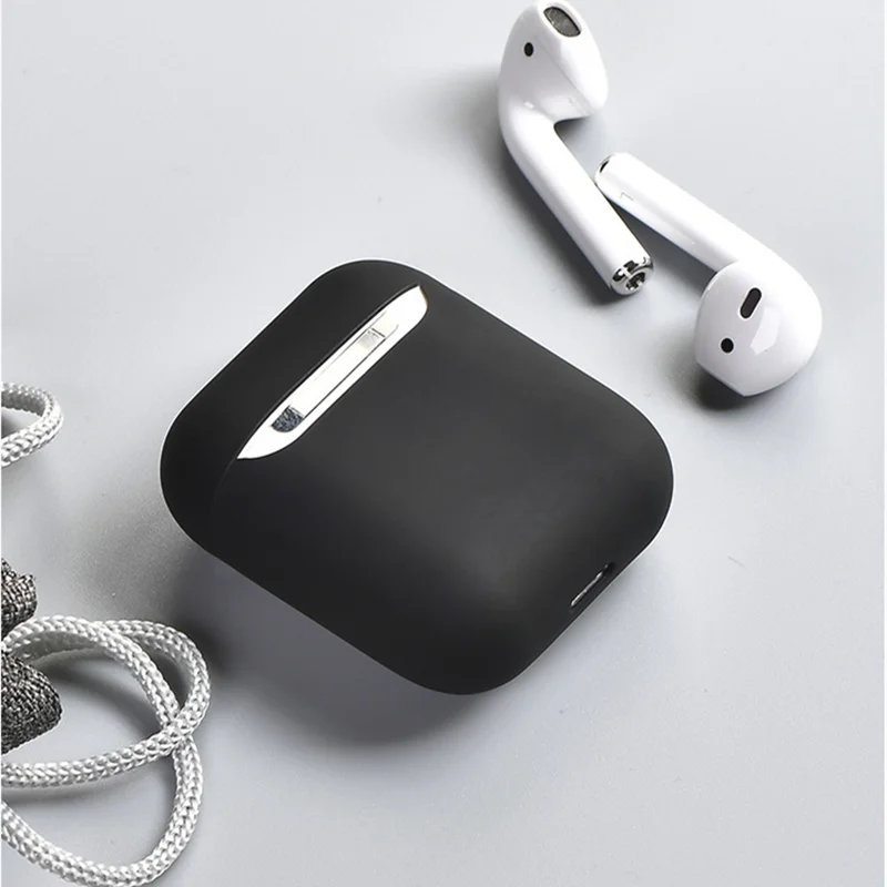 

Silicone cover for Airpods 2/1 earphone coque soft protector fundas airpods pro case Air pods covers earpods apple Airpod case