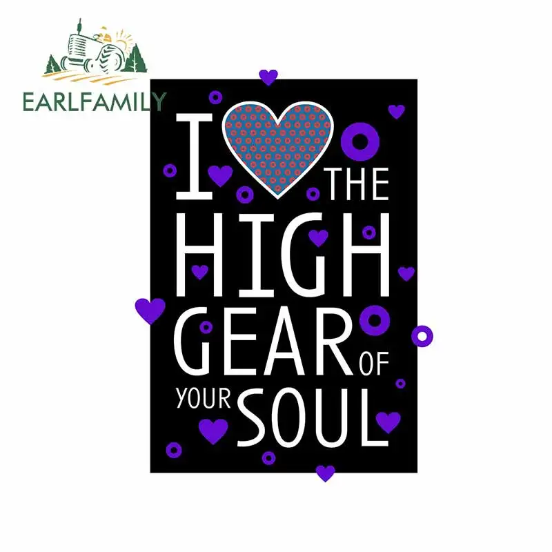 EARLFAMILY 13 см x 9 7 для Phish High Gear of Your Soul Love стикеры стайлинга автомобиля