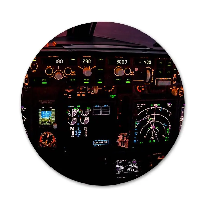 Ночных полетов B737 самолета значок брошь заколка аксессуары для одежды рюкзак