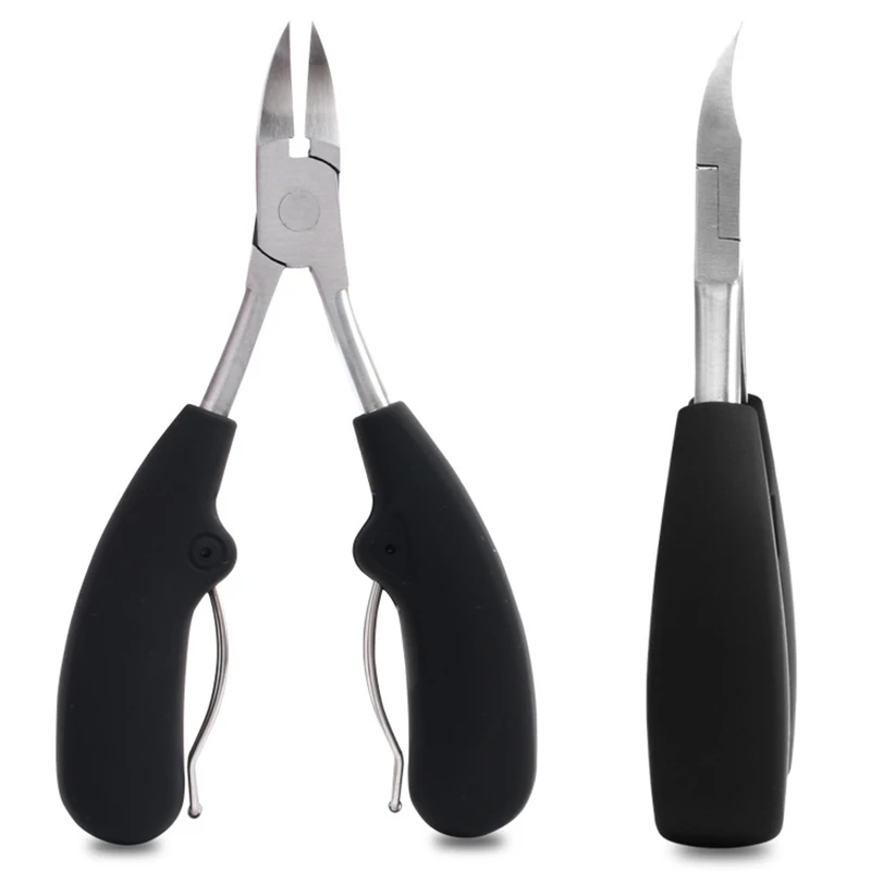 Ножницы для кутикулы ногтей триммер кусачки маникюра пластиковые щипцы