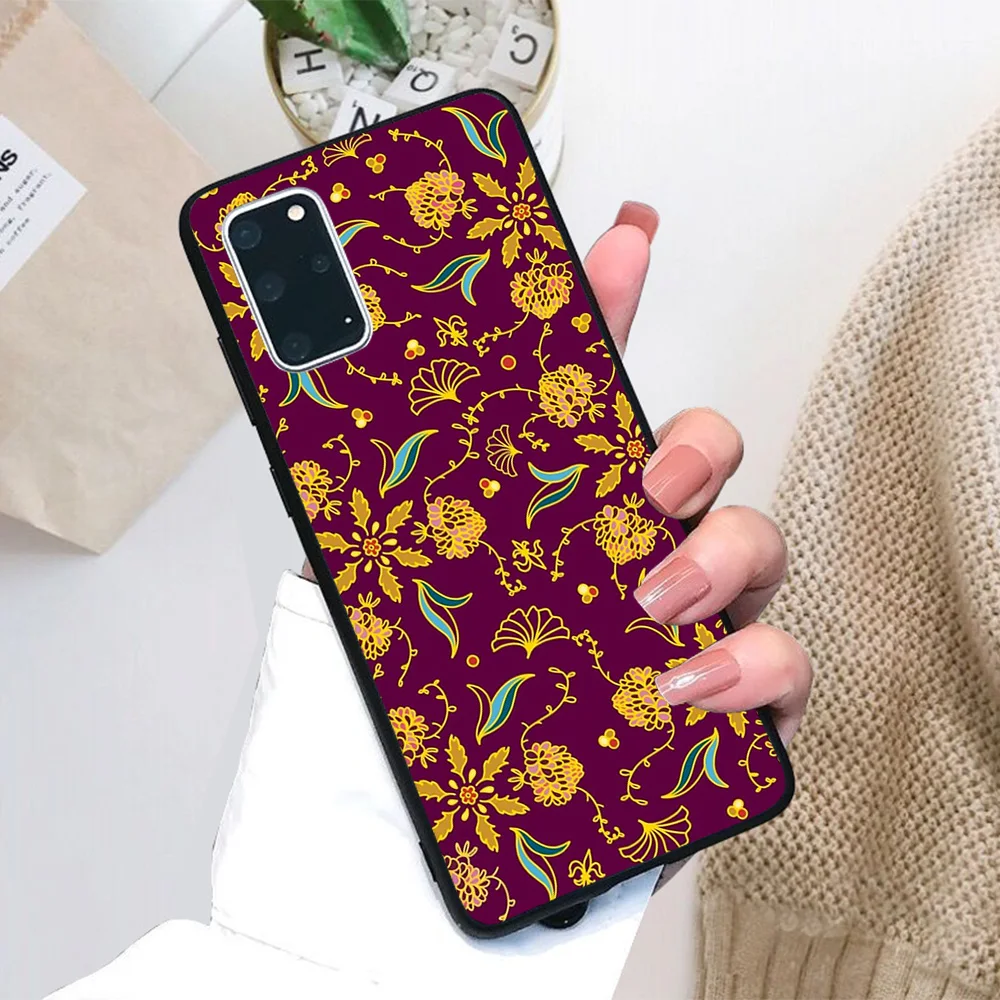 

For Samsung Galaxy Dahlia Soft TPU Black Border Samsung Galaxy Case