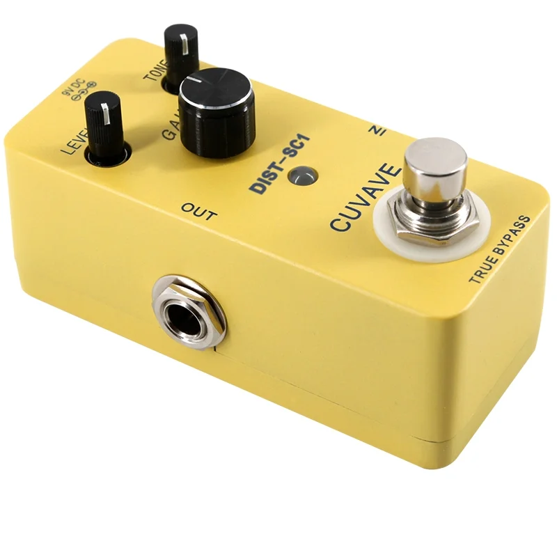 Мини искажения гитарная педаль классический теплый Гладкий Стиль гитары
