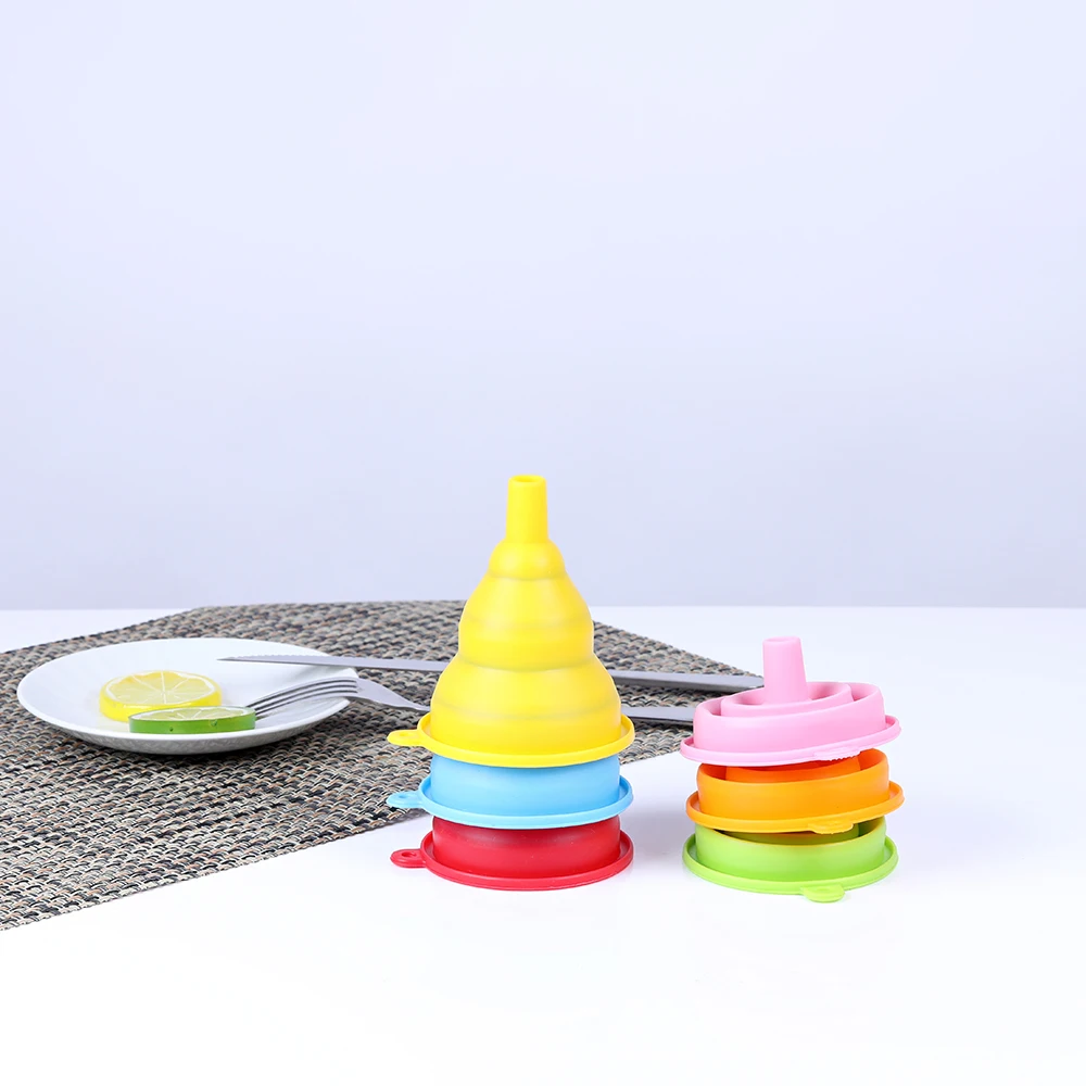 1 шт. Воронка для кухни телескопическая воронка жидкость наполнения кухонные