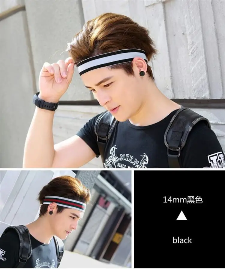 Гипоаллергенные серьги Клипсы из титановой стали для мужчин и